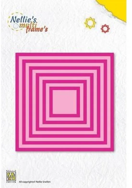 Nellie's Choice multi frame's vierkant stansen