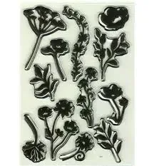 Clear stamp Cottage Garden