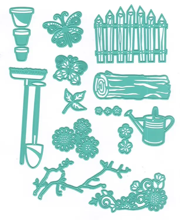 Joy Crafts snijmal tuinset