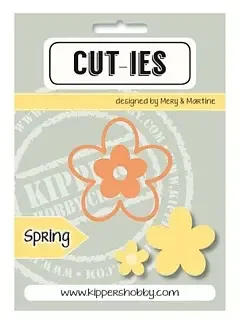 Kippershobby Cut-ies flower - bloem