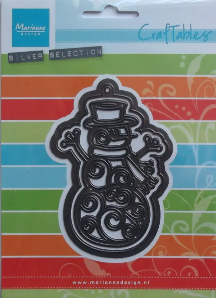 Marianne Design Craftables Die Filigree Snowman