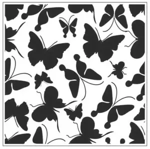 Crafts TOO Embossingfolder Butterflies