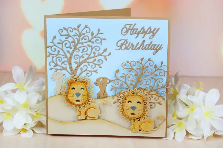 Tattered Lace Dies - Embossing - tattered Lace Lion