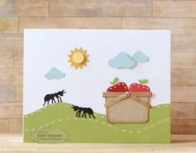 Taylored expressions - die Picnic Basket - embossing