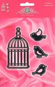 Joy! Crafts - Lin&Lene Design - Vogelkooi met vogels