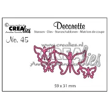 Crealies Decorette Vlinders 7