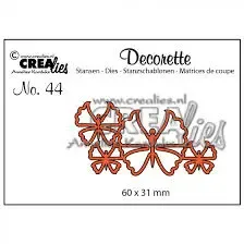 Crealies Decorette vlinders 6