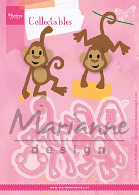Marianne Design Collectables Eline's aapjes
