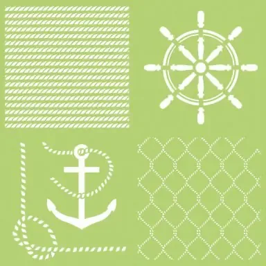 Kaisercraft - Template Anchors Aweigh