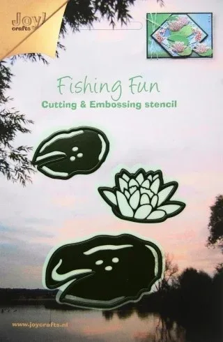 Joy!Crafts Die Fishing Fun Snijmal Lotusbloem