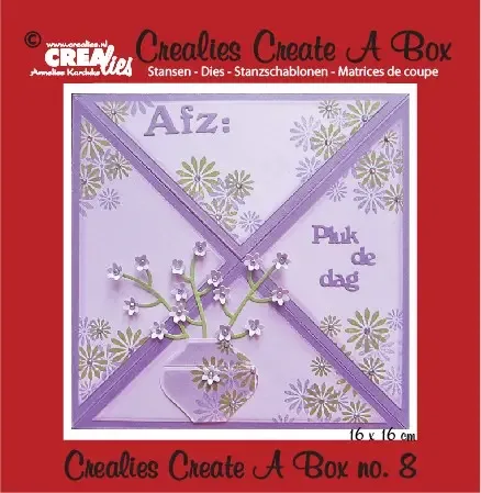 Crealies - Create a box card 8