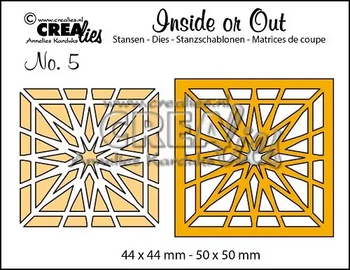 Crealies - Inside or out ster 5
