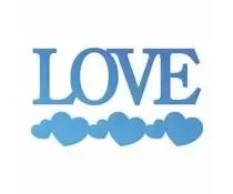 Couture creations  die Love and Border