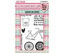UCHI stempel en die en grid animation Enjoy the riide