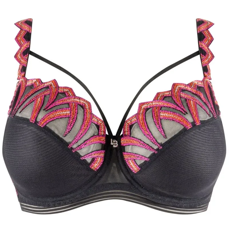 Louisa Bracq Virtual Sunrise beugel bh in zwart