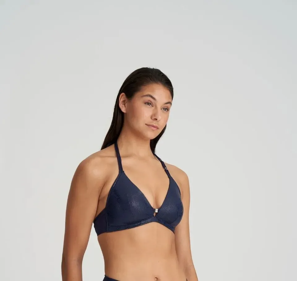 Marie Jo Swim San Domino triangel bikini in blauw