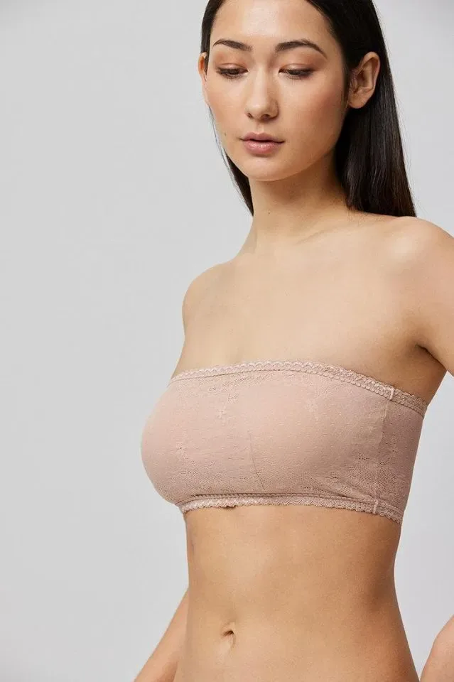 Ysabel Mora Special You strapless bh-top in huidskleur