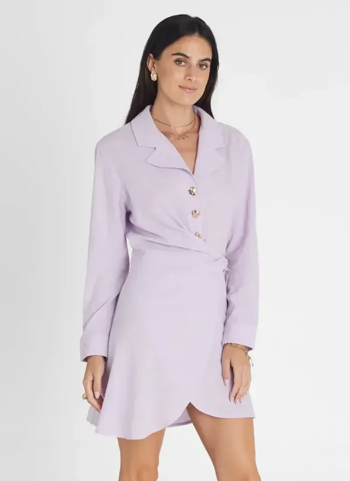 Heaven Amethist loungedress in lila