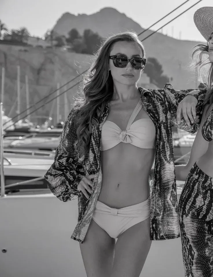 Ocean Couture Beatrix voorgevormde bikini in lila