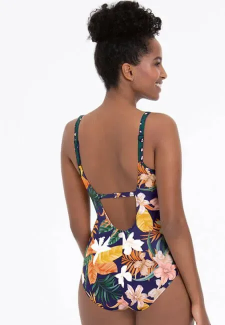Anita Merritt badpak in bloemenprint