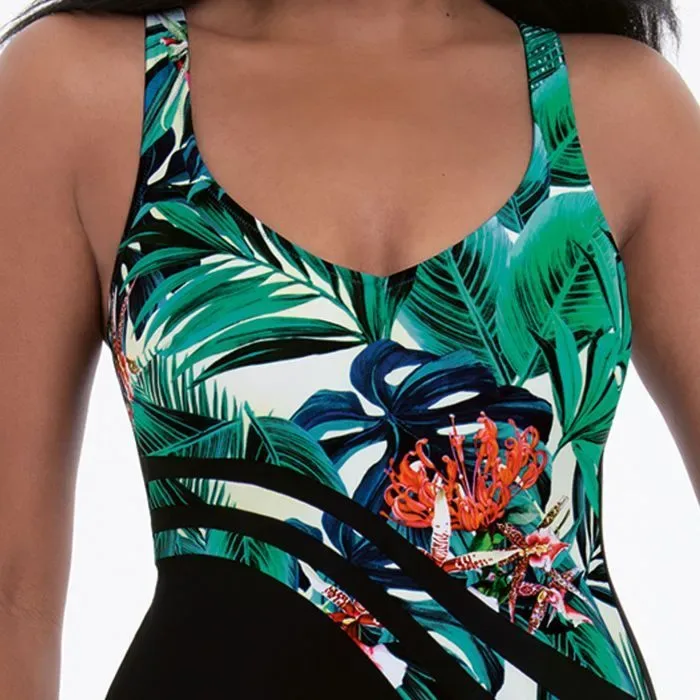 Anita Luella voorgevormd badpak in jungleprint