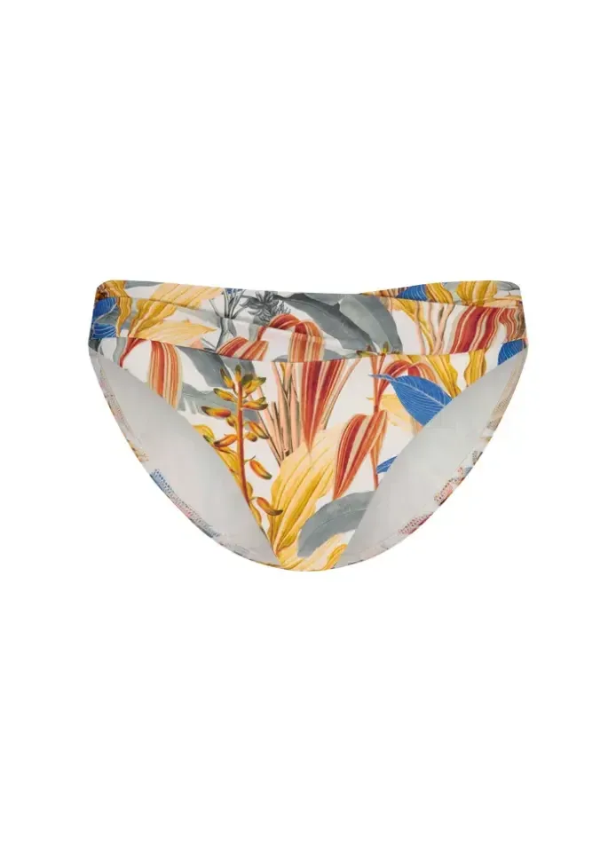 Cyell Tropical Catch voorgevormde triangel bikini in multicolore print