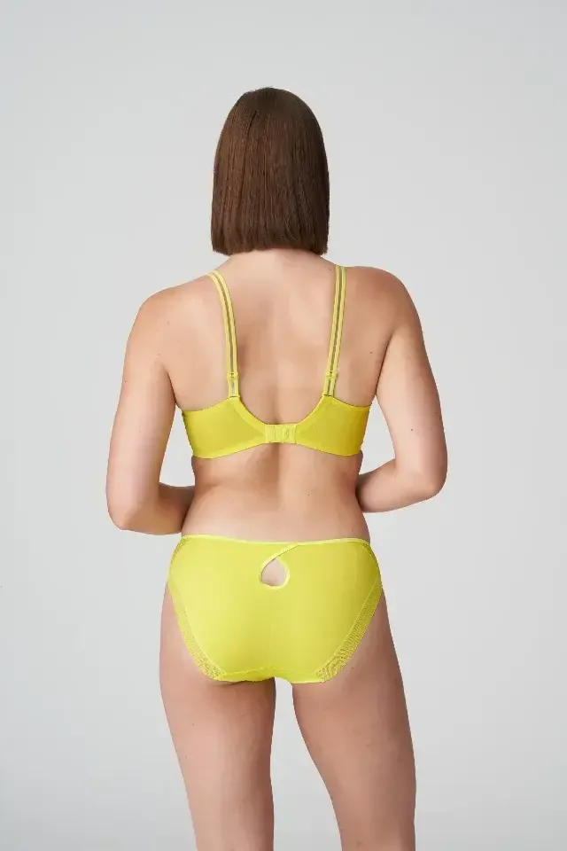 Prima Donna Twist Glass Beach beugel bh in fluogeel