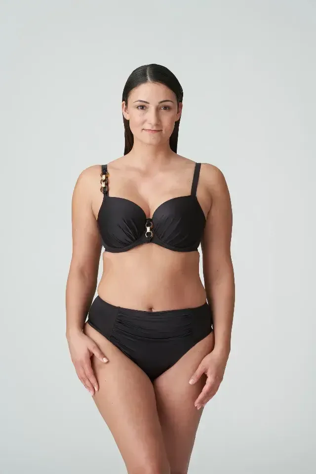 Prima Donna Swim Barrani voorgevormde bikini in donkerbruin