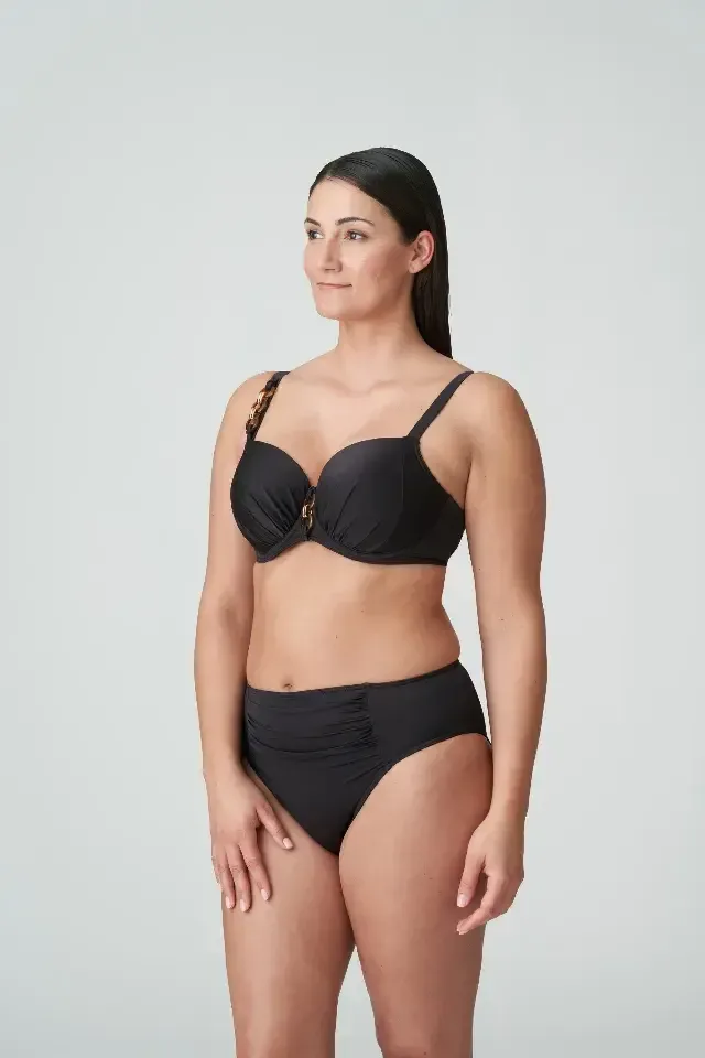 Prima Donna Swim Barrani voorgevormde bikini in donkerbruin