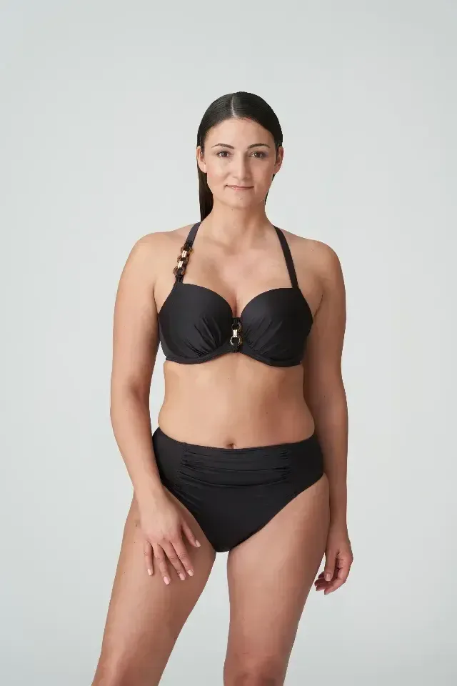 Prima Donna Swim Barrani voorgevormde bikini in donkerbruin