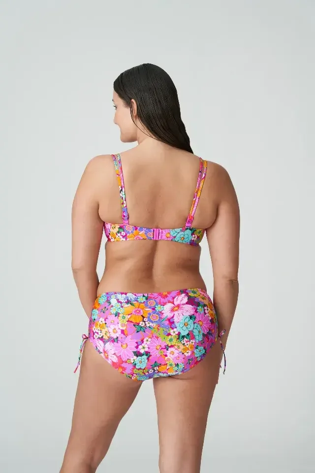 Prima Donna Swim Najac voorgevormde balconnet bikini in roze met bloemenprint