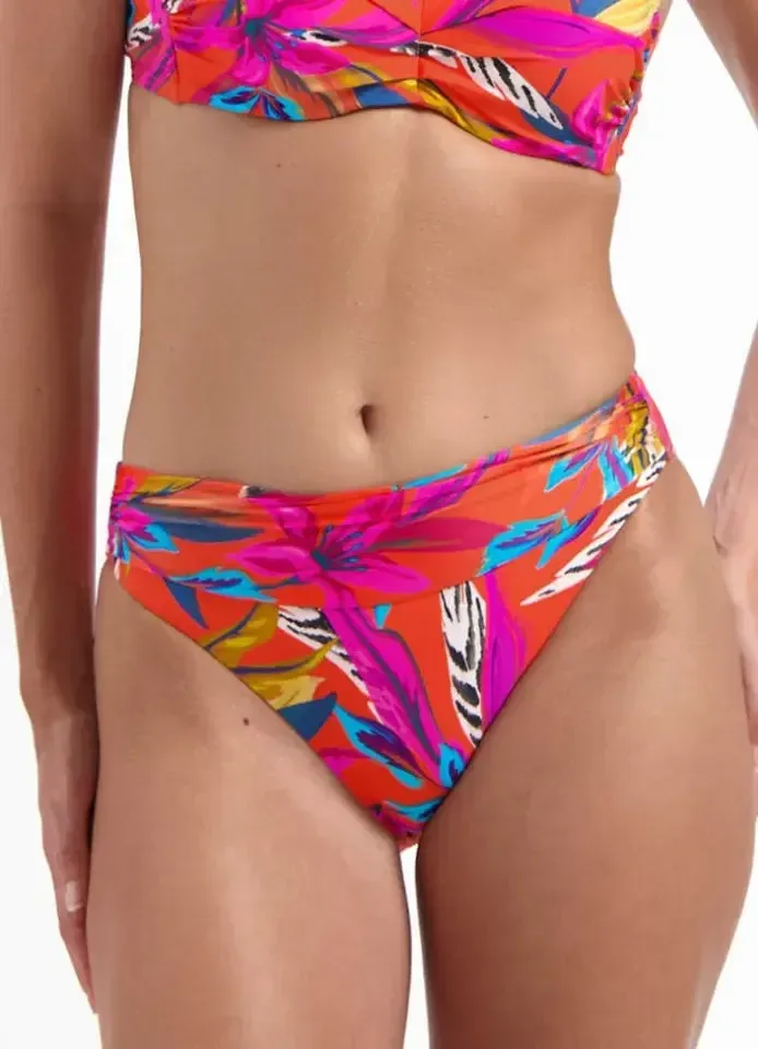 Cyell Bora Bora strapless bikini in oranje
