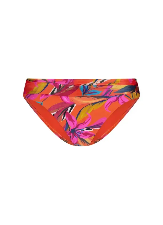 Cyell Bora Bora strapless bikini in oranje