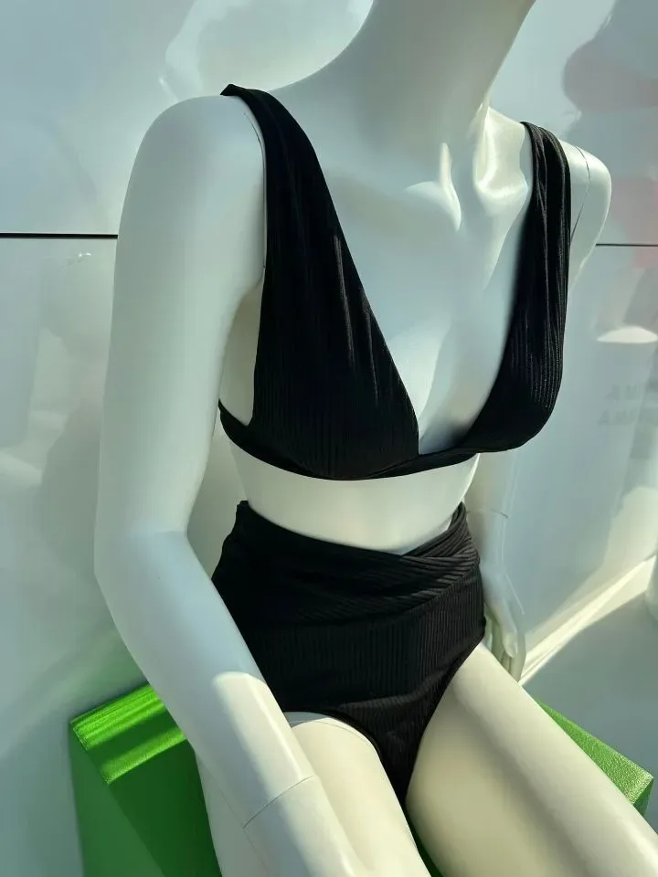 Ocean Couture Hydra triangel bikini in zwart