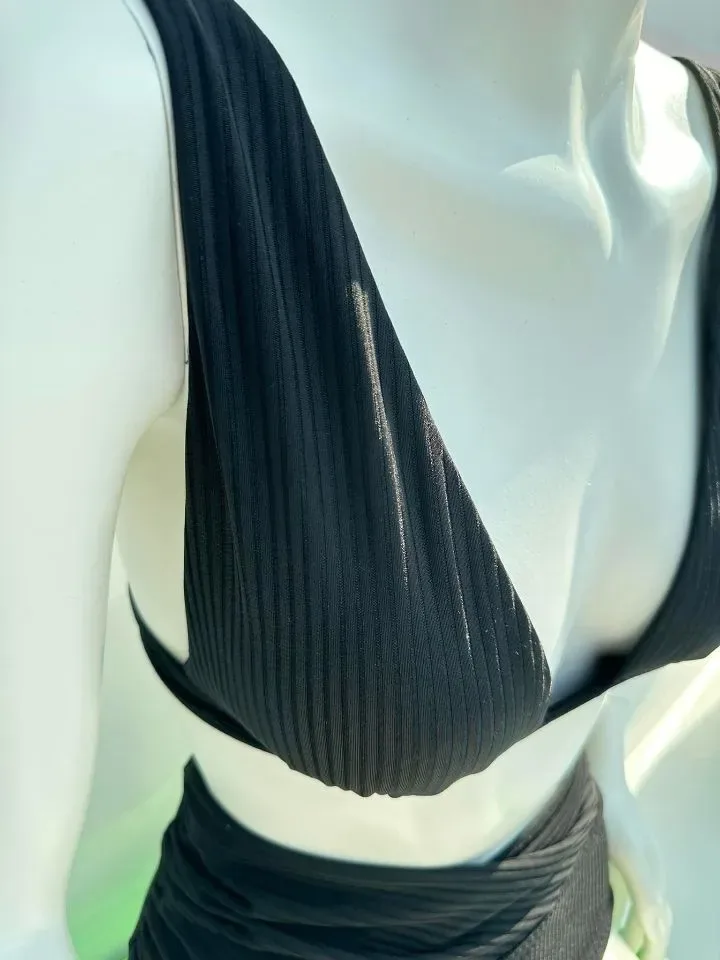 Ocean Couture Hydra triangel bikini in zwart