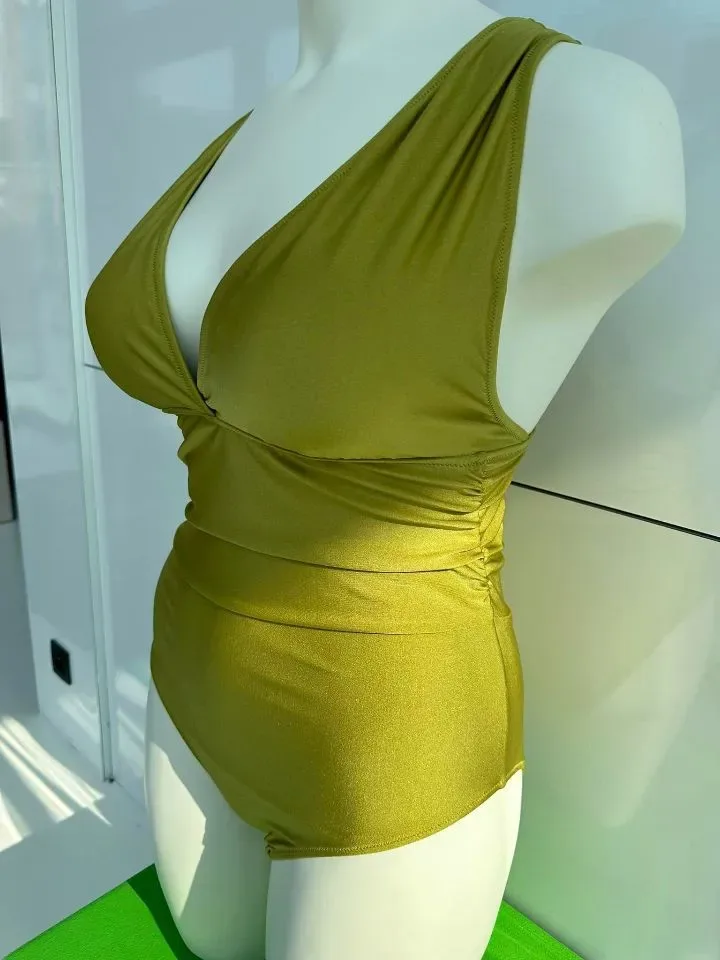 Ocean Couture Future voorgevormd badpak in groen