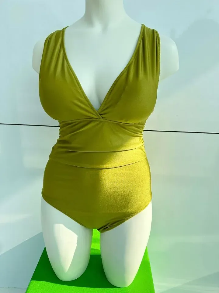 Ocean Couture Future voorgevormd badpak in groen
