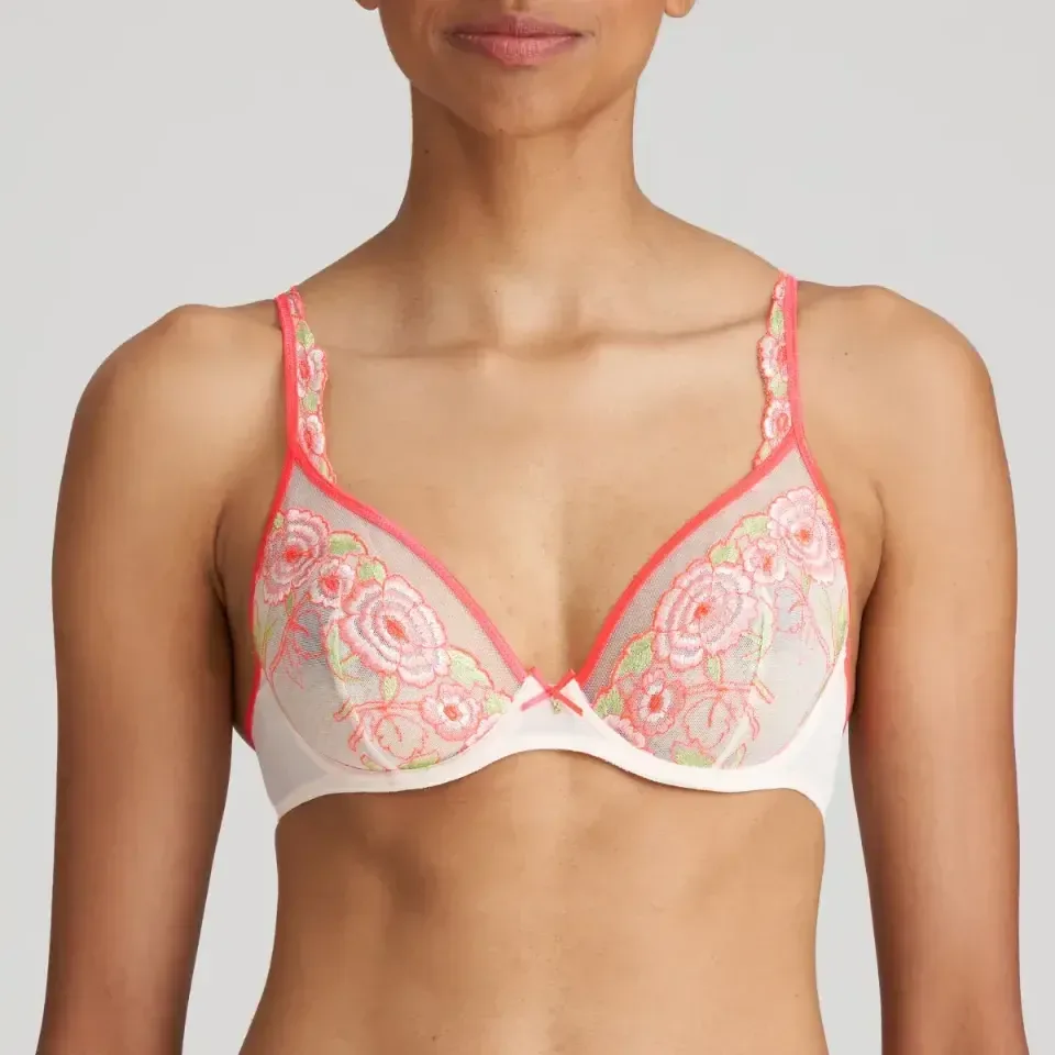 Marie Jo Ayama plunge bh in multicolor