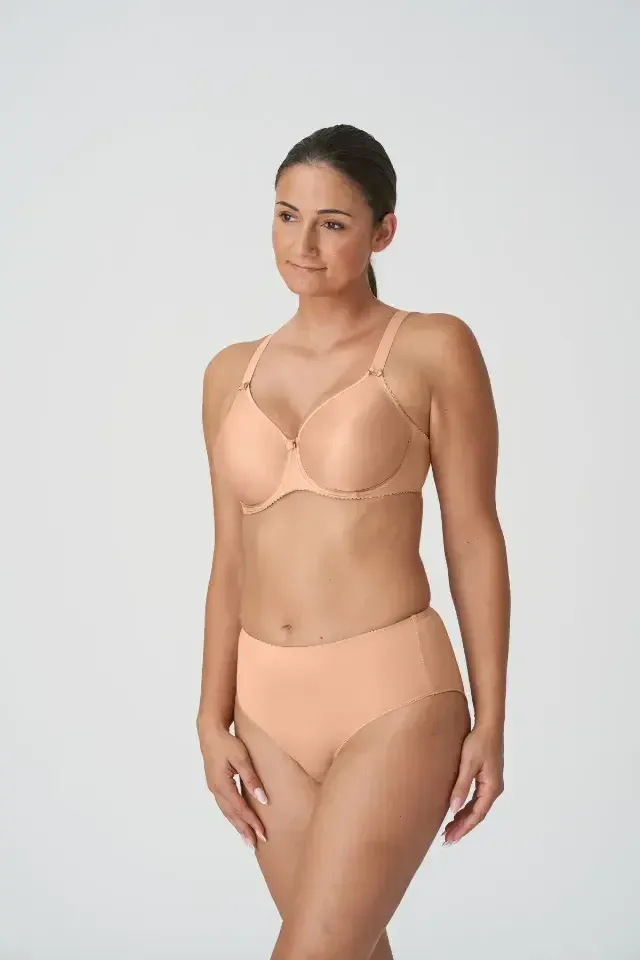 Prima Donna Satin naadloze beugel bh in huidskleur