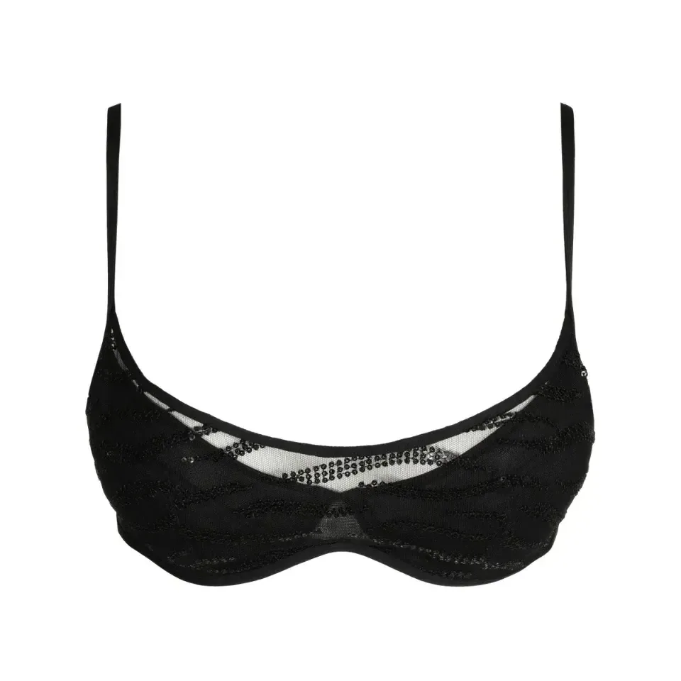 Sarda Milhon push-up bh in zwart