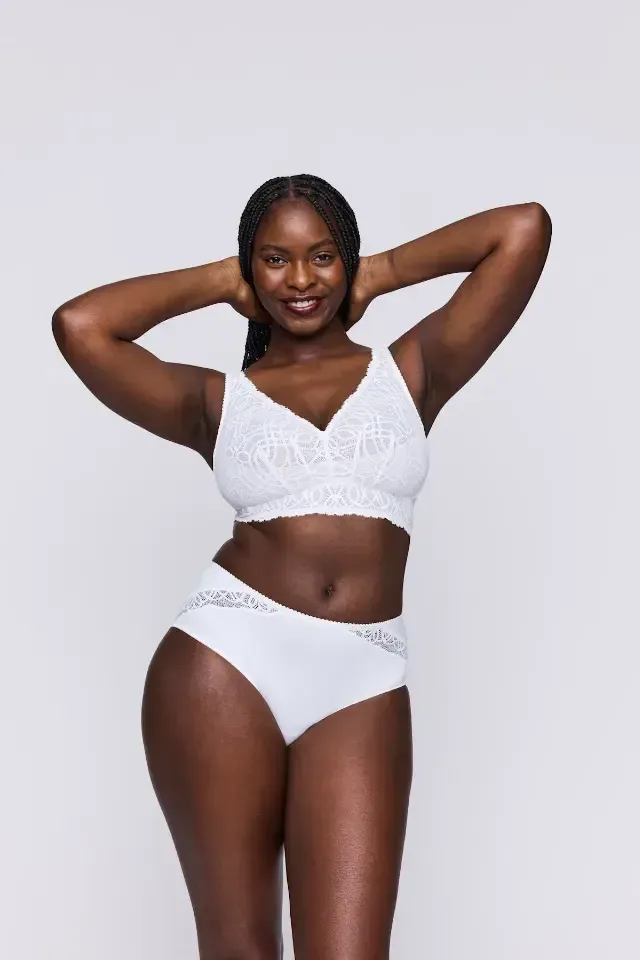 Prima Donna Salerno bralette in ivoor
