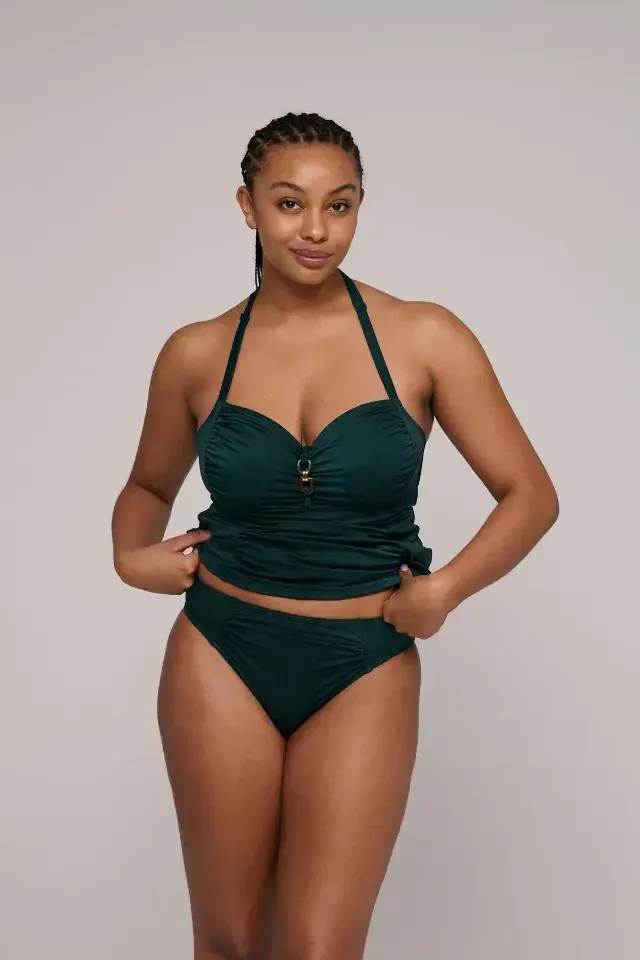 Prima Donna Swim Mangalore tankini in donkergroen