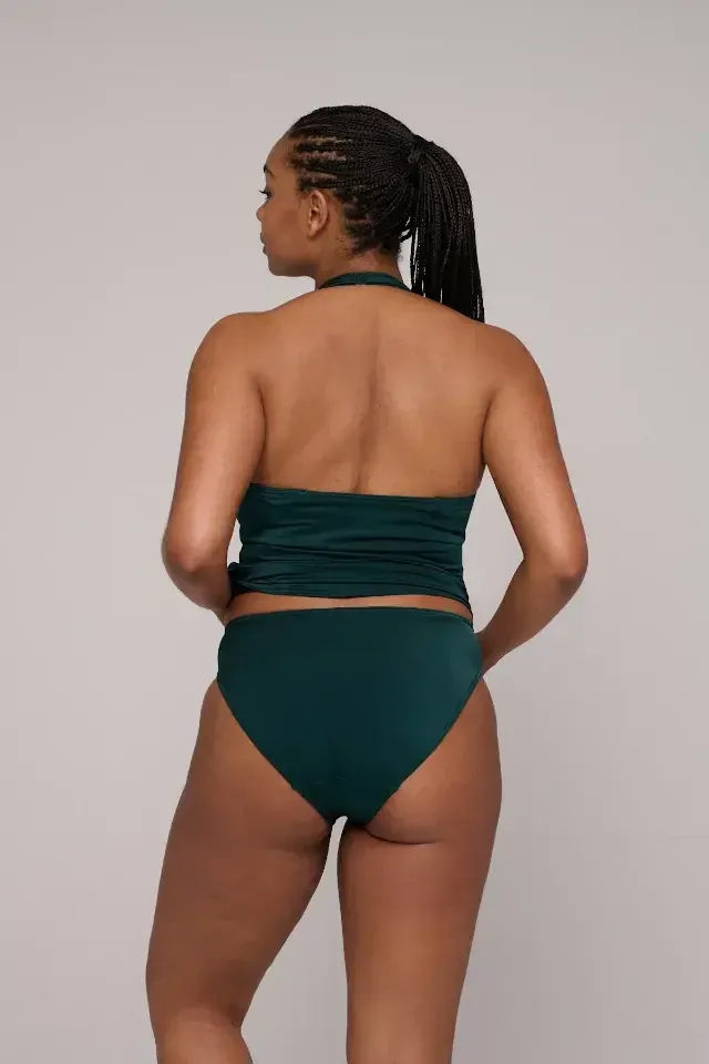 Prima Donna Swim Mangalore tankini in donkergroen