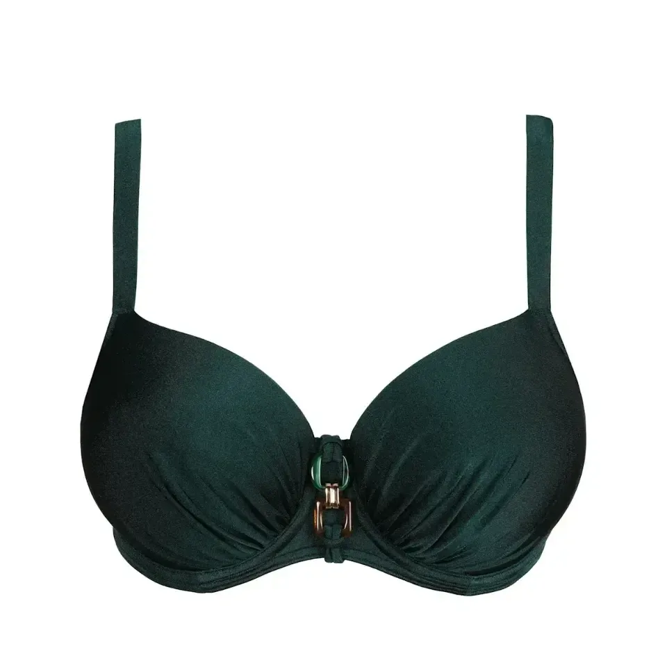 Prima Donna Swim Mangalore voorgevormde bikini in donkergroen