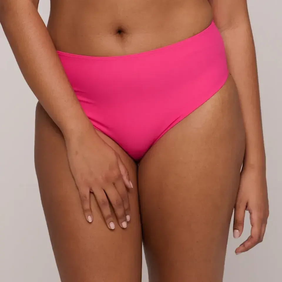 Prima Donna Swim Aswan licht voorgevormde plunge bikini in roze