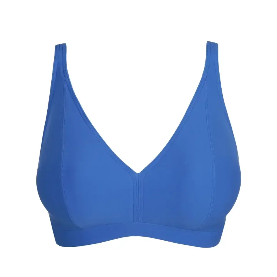 Prima Donna Swim Aswan beugelloze bikini in blauw