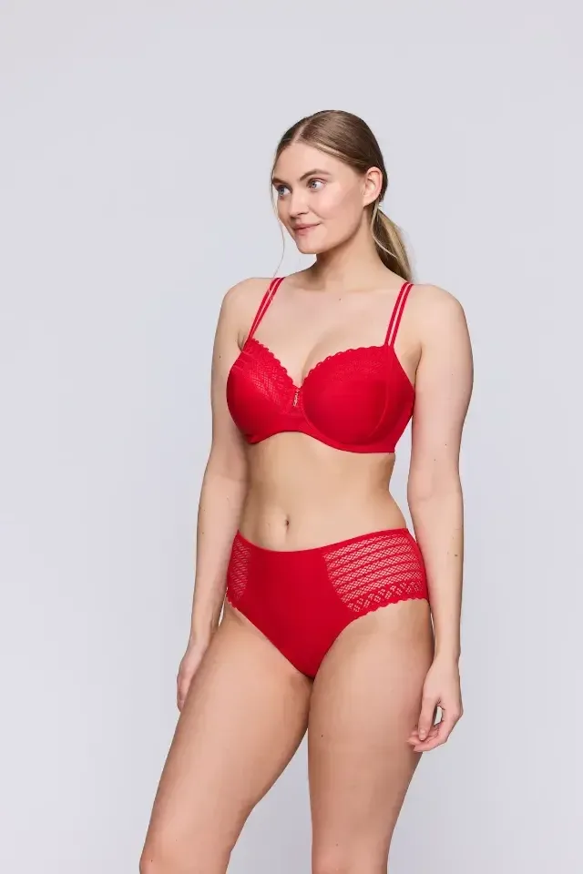 Prima Donna Twist East End tailleslip in rood