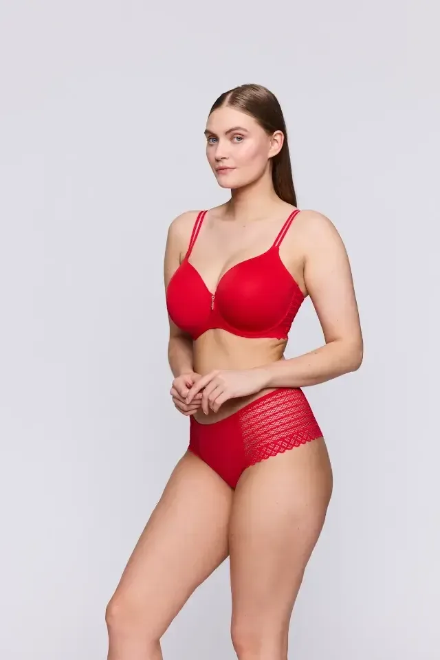 Prima Donna Twist East End voorgevormde bh in rood