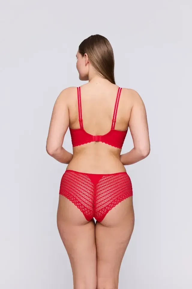 Prima Donna Twist East End voorgevormde bh in rood