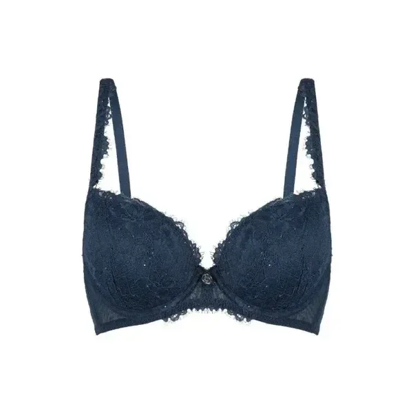 Lingadore Midnight push-up bh in blauw